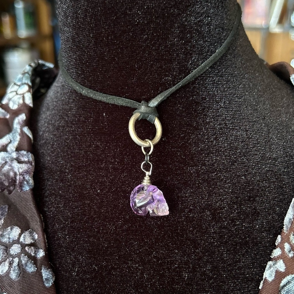 Skull Pendant Choker / Necklace